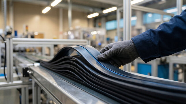Industrial conveyor rubber products