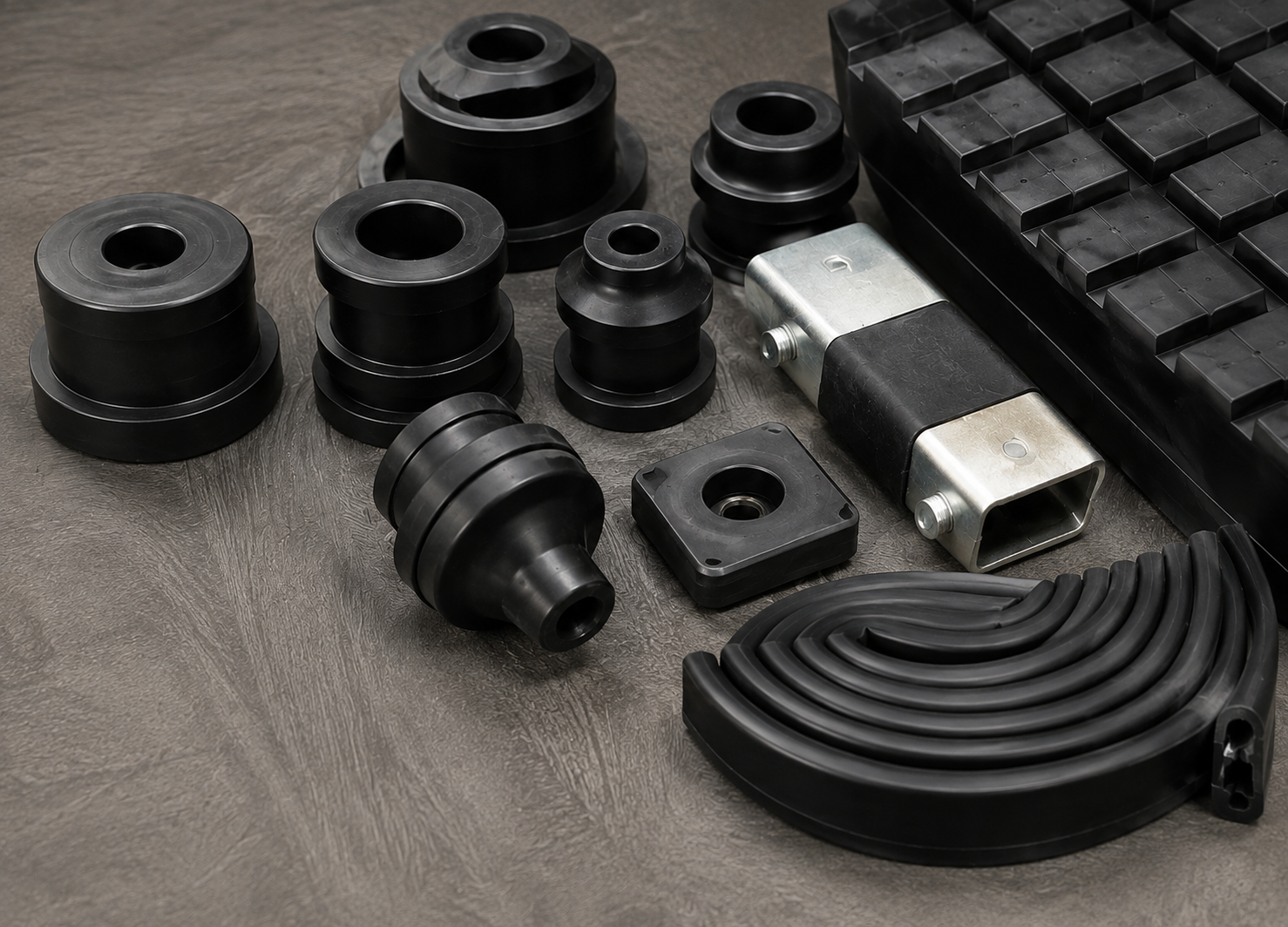 Rubber moulded products
